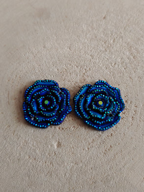 Blue Rose - Cheyenne Heart Designs
