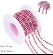 Load image into Gallery viewer, SS6 Cup Chain Banding by Yard - Cheyenne Heart Designs