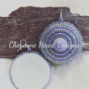 Purple Halos - Cheyenne Heart Designs