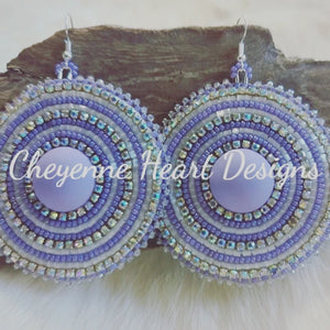 Purple Halos - Cheyenne Heart Designs