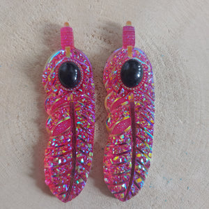 Feather Cabochon - Cheyenne Heart Designs