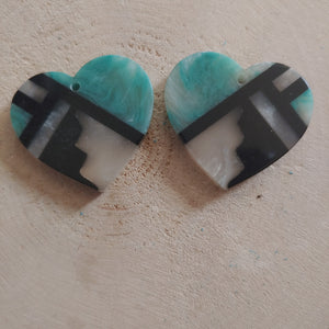 Inlay Heart - Cheyenne Heart Designs