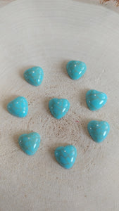 Howlite Resin Turquoise - Cheyenne Heart Designs