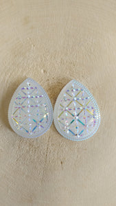 Teardrop Geometric Cabochons - Cheyenne Heart Designs