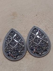 Teardrop Geometric Cabochons - Cheyenne Heart Designs