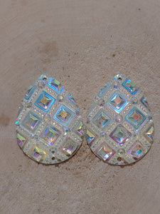 Teardrop Geometric Cabochons - Cheyenne Heart Designs