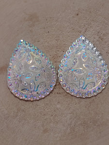 Teardrop Flower Cabochons - Cheyenne Heart Designs