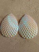 Load image into Gallery viewer, Teardrop Shell Cabochons - Cheyenne Heart Designs
