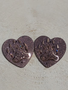 Heart Bear Claws - Cheyenne Heart Designs